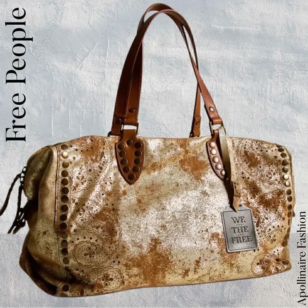WE THE FREE AUGUSTINE PYRITE TOTE NWT OS